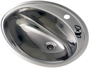 Reginox Pacific, Innenseite poliert, als Auflagewaschtisch und flchenbndiger Waschtisch einbaubar