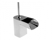 Reginox Rodrigo Badezimmer Armatur mit Festauslauf, Hochdruck, Chrom