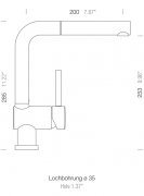 Schock Piega Schlauchbrause Cristadur, Polaris