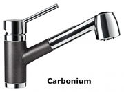 Schock Pila Schlauchbrause Hochdruck, Cristadur, Farbe Carbonium