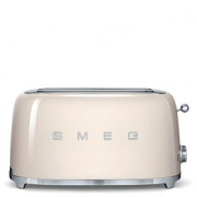 SMEG TSF02RDEU Toaster, 4 Scheiben, Farbe Rot