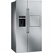 SMEG SBS63X2PEDH Khl-Gefrier-Kombination Side-by-Side, No Frost, Metall-Optik, Energieeffizienzklasse A++, mit 5 Jahren Garantie!