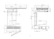 Gutmann Abajo 23 ML 1400 A ITW Extern Muldenlfter mit 1 Induktion, 1 Teppan Yaki und 1 Wok-Kochfeld 140 cm, Edelstahl, ohne Motor, 23ML1400AITW. Mit 5 Jahren Garantie!