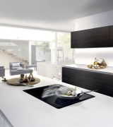 Gutmann Abajo 23 ML 1400 C IIW Umluft Muldenlfter mit 2 Induktion und 1 Wok-Kochfeld 140 cm, Edelstahl, mit Motor, 23ML1400CIIW. Mit 5 Jahren Garantie!