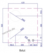 PITT by Reginox Balut Gas-Modul fr Flaschengasbetrieb, 2 Aluminium-Brenner