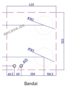PITT by Reginox Bandai Gas-Modul fr Flaschengasbetrieb, 2 Aluminium-Brenner
