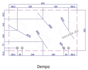 PITT by Reginox Dempo Gas-Modul fr Flaschengasbetrieb, 4 Aluminium-Brenner