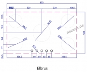 PITT by Reginox Elbrus Gas-Modul fr Erdgasbetrieb, 5 Aluminium-Brenner