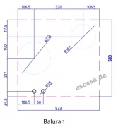 PITT by Reginox Baluran Gas-Modul fr Erdgasbetrieb, 2 Aluminium-Brenner