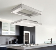 Gutmann Planea 09 EM C Umluft Deckenhaube, Edelstahl/Glas 120 cm, mit Motor, 09EM1200C. Mit 5 Jahren Garantie!