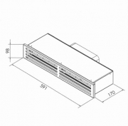 Gutmann Umluftgitter Abajo, TZ 110