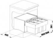 Blancoselect 60/3 Abfalltrennsystem, 518724