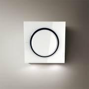 Elica Mini Om BL/F/55 Wandhaube, schwarzes Glas, 61614583A. Mit 5 Jahren Garantie!