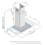 Silverline Diamond 80 cm DIW 853.2 EK Edelstahl Klarglas. Mit 5 Jahren Garantie!
