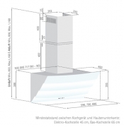 Silverline Kassiopeia Eco 80 cm KSW 853 S Schwarzglas