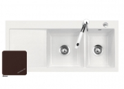 Systemceram KeraDomo MERA DOUBLE, Farbe Siena, mit 5 Jahren Garantie