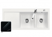 Systemceram KeraDomo MERA DOUBLE, Farbe Nero, mit 5 Jahren Garantie