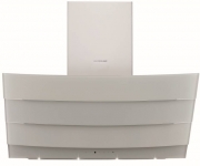 Silverline Kassiopeia Deluxe Wandesse 80 cm KSW 885.1 W Edelstahl/Glas Wei