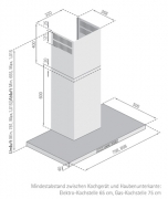 Silverline Leonis Premium Wandesse 90 cm LOW 994.1 E Edelstahl. Mit 5 Jahren Garantie!