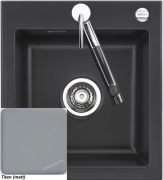 Systemceram KeraDomo MERA 46 F in Titan (matt), mit 5 Jahren Garantie