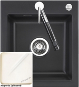 Systemceram KeraDomo MERA 46 in Magnolie (glnzend), mit 5 Jahren Garantie