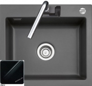 Systemceram KeraDomo MERA 57, Farbe Nero, mit 5 Jahren Garantie