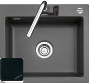 Systemceram KeraDomo MERA 57, Farbe Nigra, mit 5 Jahren Garantie