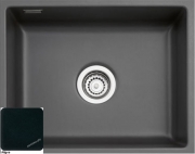 Systemceram KeraDomo MERA 50 U, Farbe Nigra, mit 5 Jahren Garantie