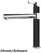 Systemceram KeraDomo SNELLA Einhebelmischer, Hochdruck, Farbe Chrom