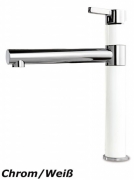 Systemceram KeraDomo SNELLA Einhebelmischer, Hochdruck, Farbe Chrom