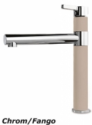 Systemceram KeraDomo SNELLA Einhebelmischer, Hochdruck, Farbe Chrom/Wei�