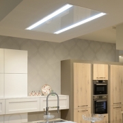 Falmec Eclisse Ceiling, Design+, Edelstahl, 120 cm, Deckenhaube, mit 5 Jahren Garantie