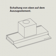 Falmec Move, Design, Edelstahl, Weisses Glas, 60 cm, Wandhaube, mit 5 Jahren Garantie