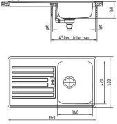 Rieber Marilyn light, Set inkl. Armatur, 1041172