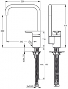 Ideal Standard Active 4, chrom, Niederdruck, 5024037