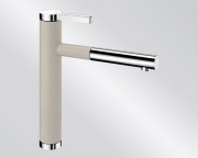 Blancolinee-S Silgranit-Look, Farbe felsgrau/chrom, 518804