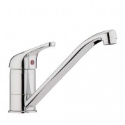 Reginox Amazon Einhebelmischer mit Festauslauf, Niederdruck, Chrom, K825K