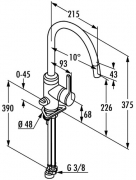 Kludi Bingo Star 4, chrom, Hochdruck, 5023011