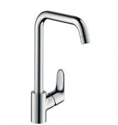 hansgrohe Focus E3, edelstahlfinish, Hochdruck, 5026039