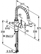 Kludi Bingo Star 200, chrom, Hochdruck, 5023013