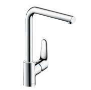 hansgrohe Focus L1, chrom, Hochdruck, 5026087