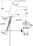 Ideal Standard CeraSprint Bad, chrom, Hochdruck, 5024052