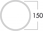 Naber COMPAIR Klima-E 150 Mauerkasten, 4022039