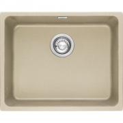 Franke Kubus KBG 210-53, Fragranit+, flchenbndig, Druckknopfventil, Farbe Sahara, 135.0477.092