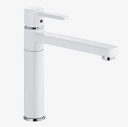 Kludi Zenta 1, Festauslauf, Hochdruck, weiss, L60921