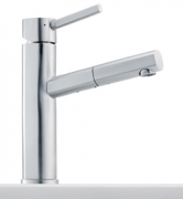 Franke GAIA Edelstahl Zugauslauf, Hochdruck, 115.0047.986