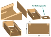 Naber COMPAIR Abluftverkleidung Insellsung, U-Form, 4041011