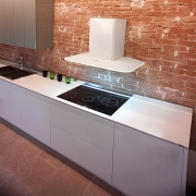 Falmec Vela NRS Inselhaube 100 cm, wei, mit 5 Jahren Garantie