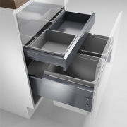 Naber Selectakit Cox Base K1 / 600-2 mit Base-Board, Abfallsystem Frontauszug, Vollauszug, 8012803