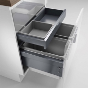 Naber Selectakit Cox Base 1T / 600-2 mit Base-Board, Abfallsystem Frontauszug, Vollauszug, 8012373